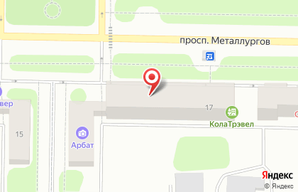 Парикмахерская у Тамары на проспекте Металлургов на карте