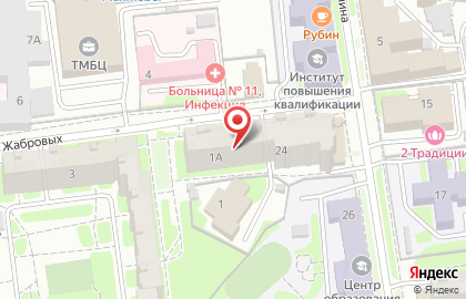 Психотерапевтический кабинет в Советском районе на карте