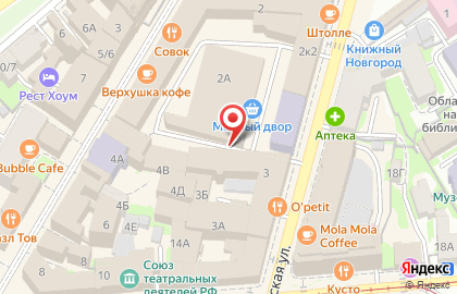 Медицинский центр Полина в Нижегородском районе на карте