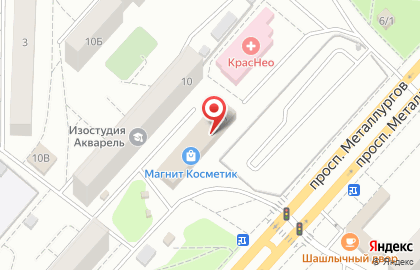 Автошкола Старт в Красноярске на карте