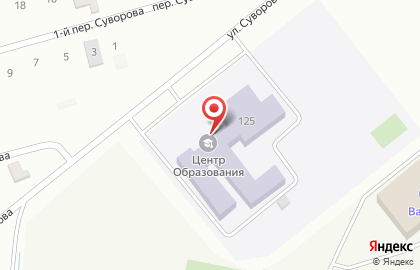 Центр образования г. Шали на карте
