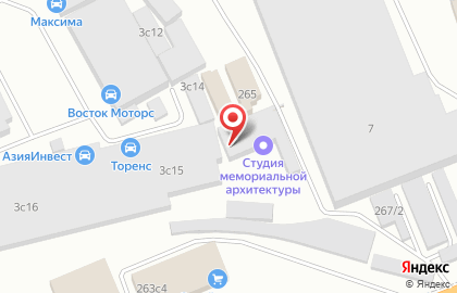 Торговый дом Евроснаб в Свердловском районе на карте