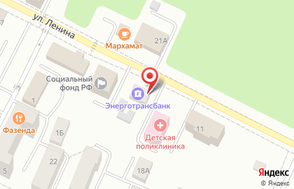 EХ на улице Ленина 13 на карте
