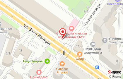 Кулинария Лепешки от Игорешки на улице Заки Валиди на карте