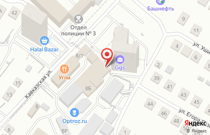 Торговый дом Нурлы на Кавказской улице на карте