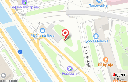 Шиномонтажная мастерская на Потешной, 1 ст1 на карте
