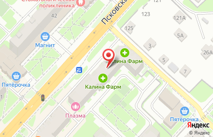 Торгово-сервисная компания Компьютерные технологии в Великом Новгороде на карте