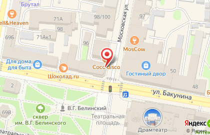SH на карте