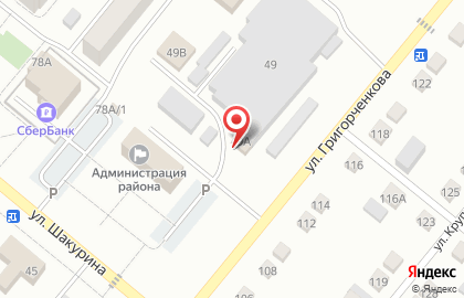 Автомойка Garage в Ленинск-Кузнецком на карте