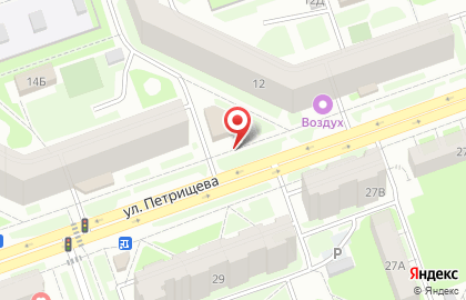 Галина на улице Петрищева на карте
