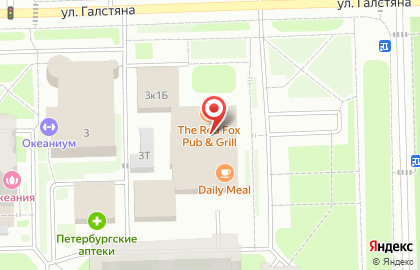 Зоомагазин на Пулковском шоссе, 3 к1 на карте