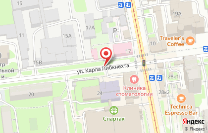 Bordo на улице Карла Либкнехта на карте