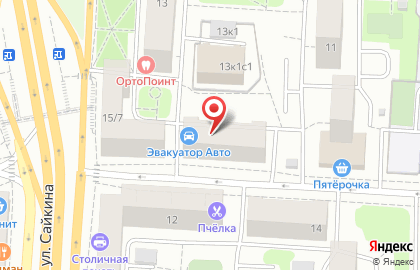Киоск по продаже печатной продукции, Южнопортовый район на 5-й Кожуховской улице на карте
