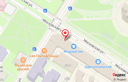 Spa-салон растительной косметики Yves Rocher France на Московской площади на карте