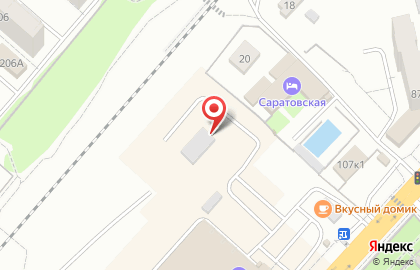Автомойка в Саратове на карте