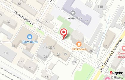 ОАО Банкомат, Байкальский банк Сбербанка России на Петровской улице на карте