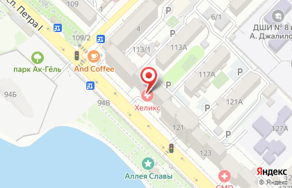 Компания Faberliс в Ленинском районе на карте