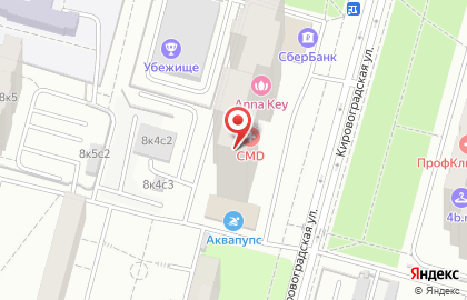 Билингвальный детский сад Kosmo Kids на Кировоградской улице на карте
