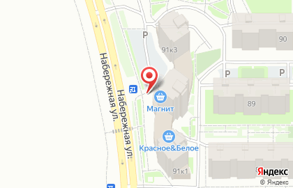 Супермаркет Магнит в Ханты-Мансийске на карте