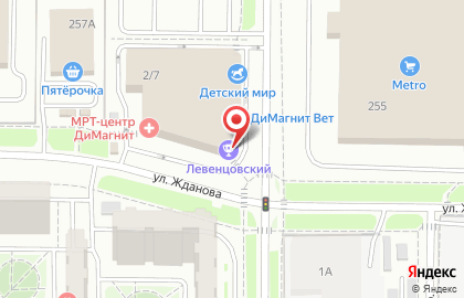 Торгово-развлекательный центр Левенцовский на карте