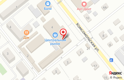 Ярмарка выходного дня в Белгороде на карте