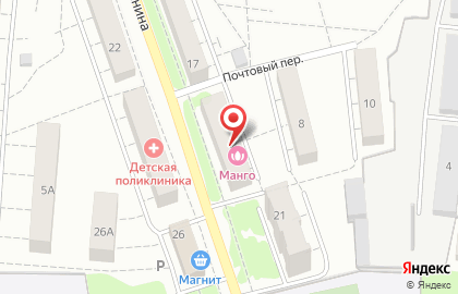 Агентство недвижимости Облик на улице Ленина на карте