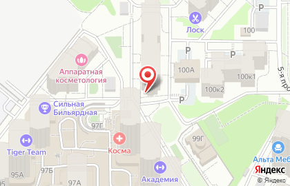 Корпорация праздников в Октябрьском районе на карте