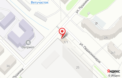 Супермаркет в Кирове на карте