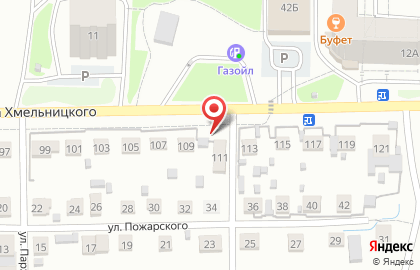 Мебельный салон Новый стиль в переулке Богдана Хмельницкого на карте