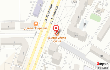Магазин овощей и фруктов в Советском районе на карте