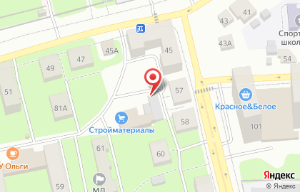 Магазин строительных материалов в Ижевске на карте