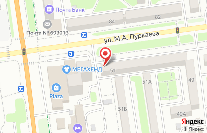 Магазин интимных товаров Клубничка на Пуркаева на карте