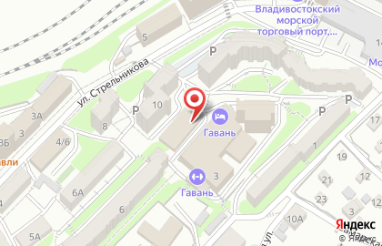 Автостоянка Гавань в Фрунзенском районе на карте