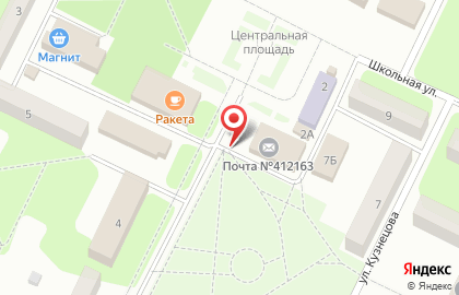 Магазин смешанных товаров Удача на карте