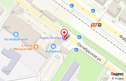 Салон цветов Феникс на Октябрьской улице на карте