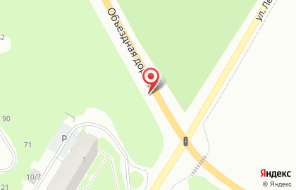 Сервис по доставке еды Chibbis на Объездной дороге на карте