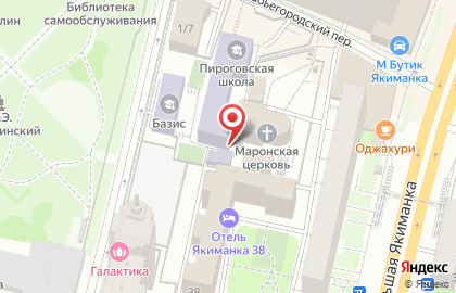 Православная школа искусств Троица на карте