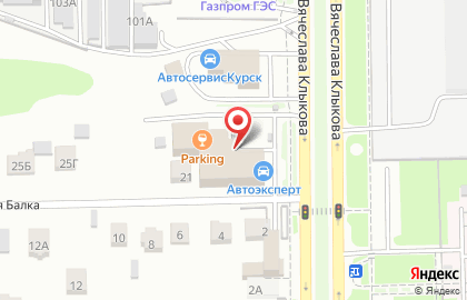 Автокомплекс Автоэксперт на проспекте Вячеслава Клыкова на карте