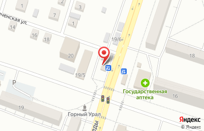 Шашлычная в Челябинске на карте