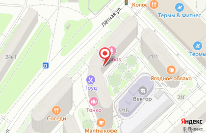 Клинико-диагностическая лаборатория KDL на метро Медведково на карте