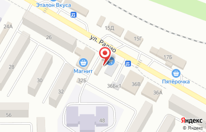 Магазин Ермолино в Ростове-на-Дону на карте