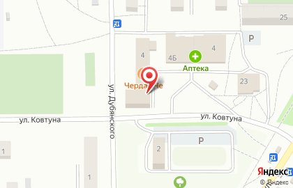 Аптечный пункт в Левобережном районе на карте