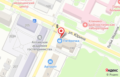 Магазин-бар крафтовых напитков Edelkraft в Ленинском районе на карте