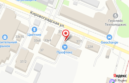 Торгово-производственная фирма Профиль на Кировоградской улице на карте