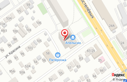 ОАО Банкомат, ТрансКредитБанк в Промышленном районе на карте