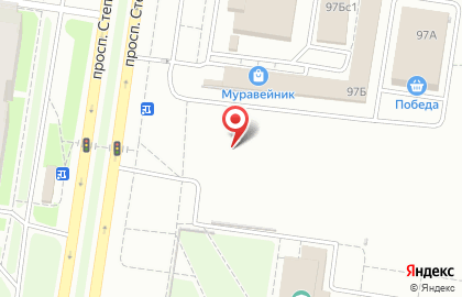 Автостоянка в Тольятти на карте