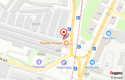 Шиномонтажная мастерская на улице Танкистов на карте