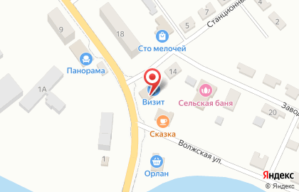 Кафе-пирожковая Кафе-пирожковая на Заводской улице на карте