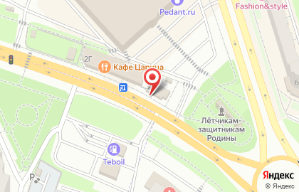 Продуктовый магазин Ковчег в Советском районе на карте