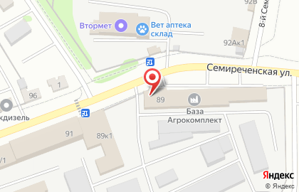 База Агрокомплект на карте